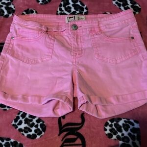 Vintage LEI Pink Jean Shorts for Women